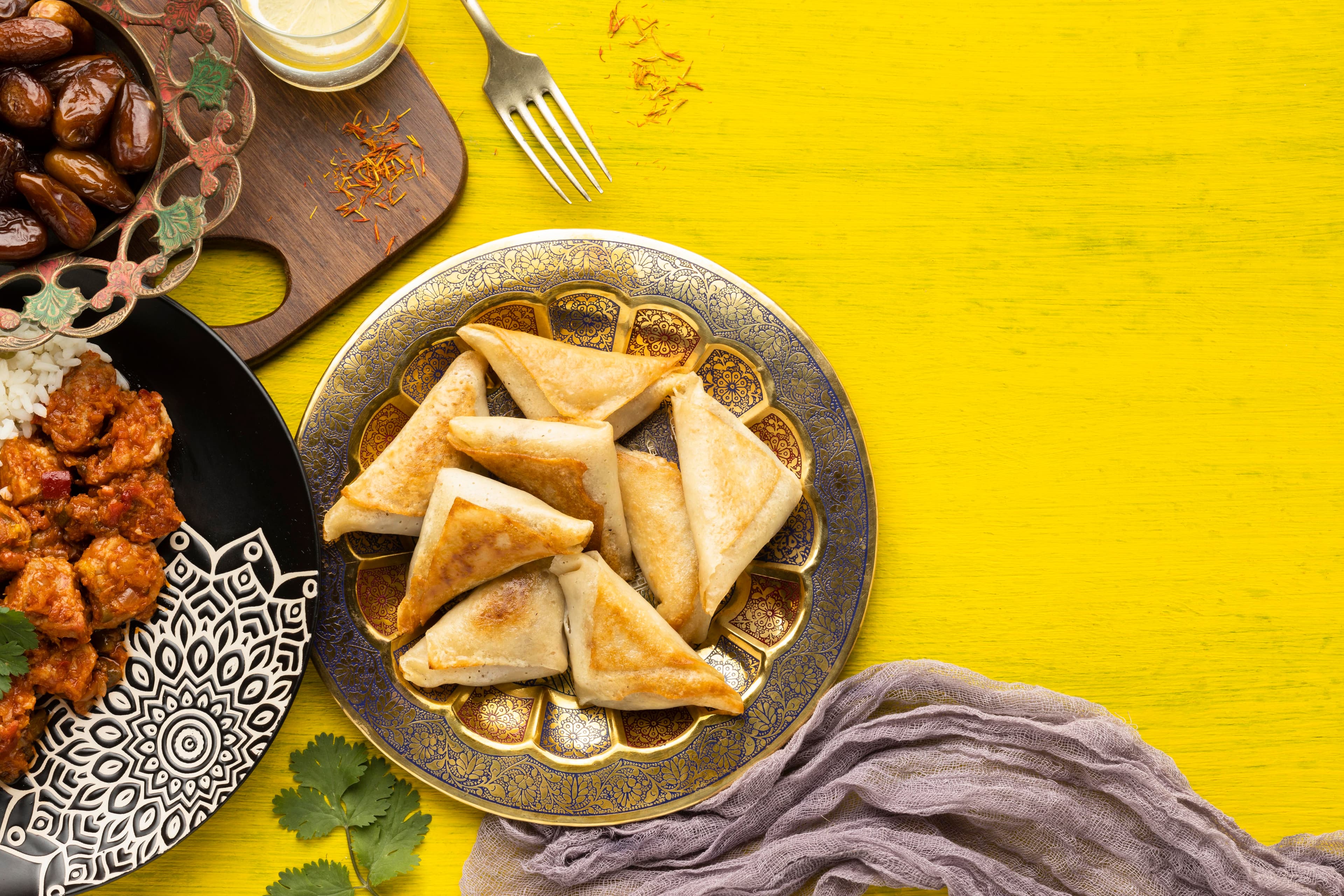 Traditional Indian sweets and snacks